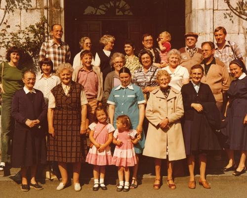 pèlerins et hospitaliers de Râches Août 1978