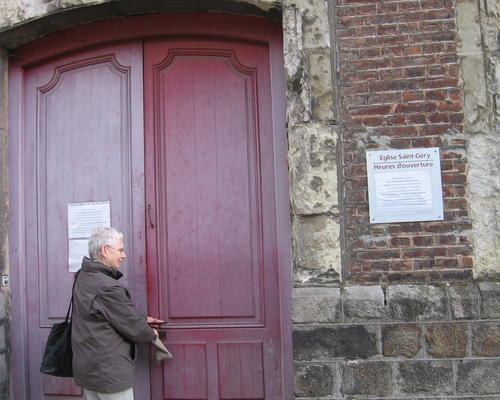 L'église St Géry s'ouvre... ou bien se ferme