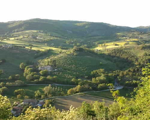 Vue depuis Assise