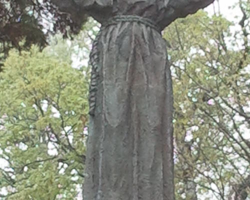 Monte Casale Statue St François
