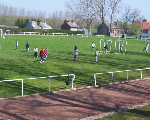 match de foot improvisé