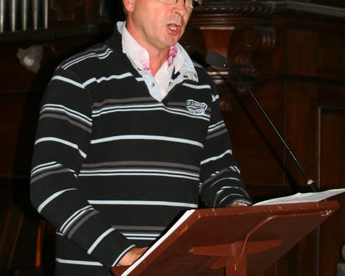 Eric Danneels au chant