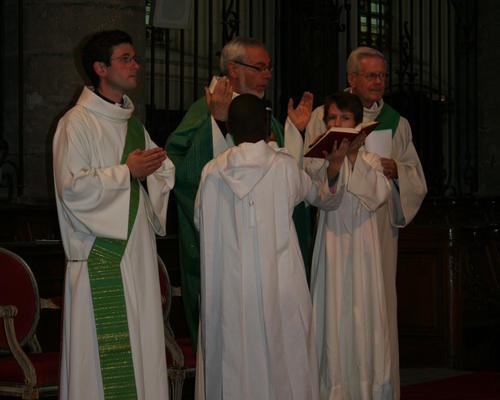 L'oraison après le "Gloire à Dieu"