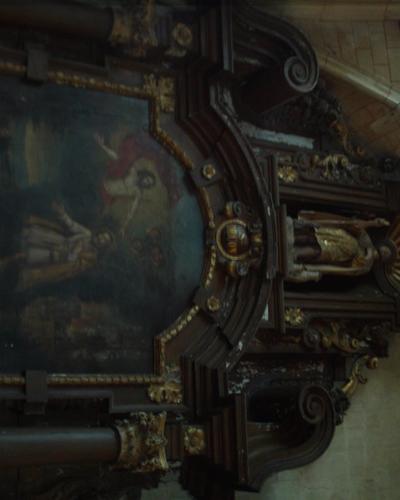 tableau église de Sebourg