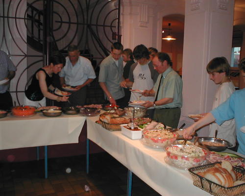 au buffet