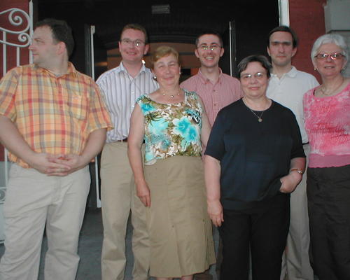 Patrick, Thierry, Nicolas, Gilberte, Danièle, Fran