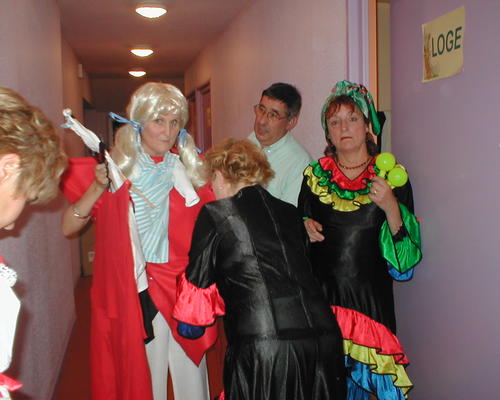 dans les loges