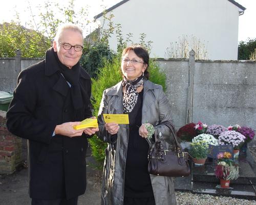 Dominique toujours enthousiaste