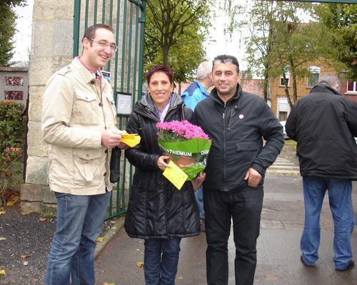 relais pris par Vincent, père de 2 jeunes enfants Merci Vincent !