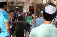 Danse dans la vieille ville de Jérusalem pour la Bar mitzvah (confirmation) d'un ado (1-11-12)
