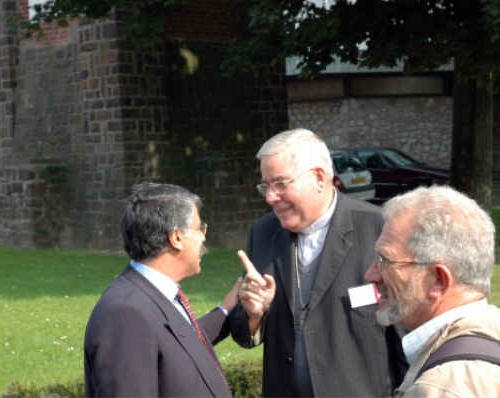 Joseph Rahal accueille Mgr Garnier