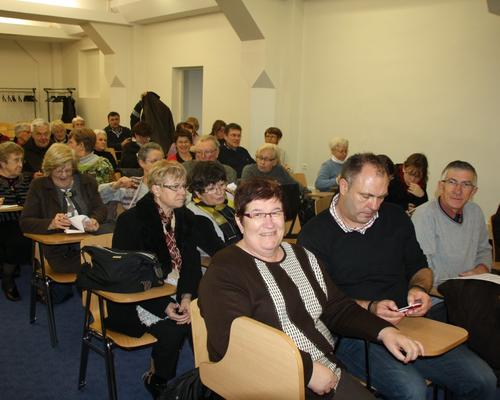 Installation pour la conférence