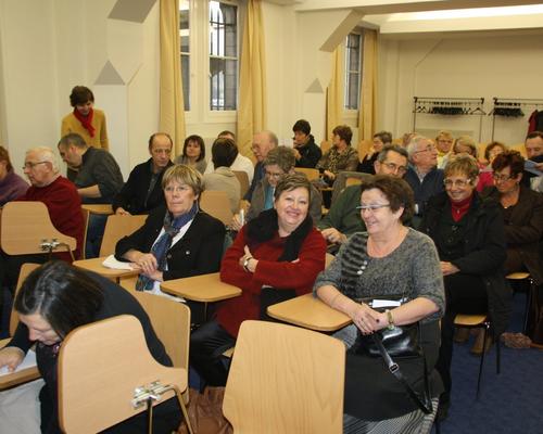 Installation pour la conférence