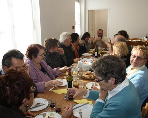 Partage du repas