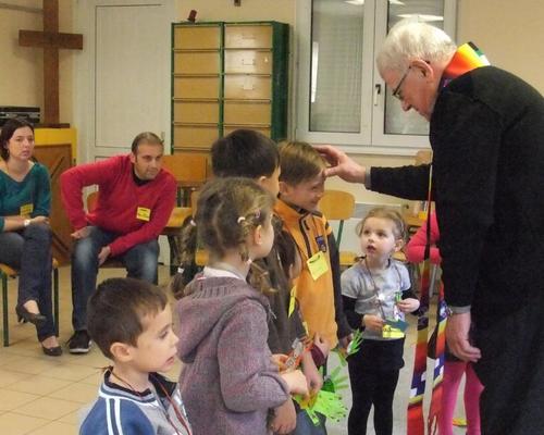 la bénédiction des enfants