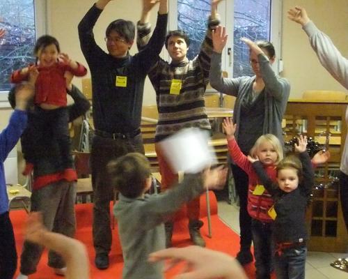 On chante, on mime...