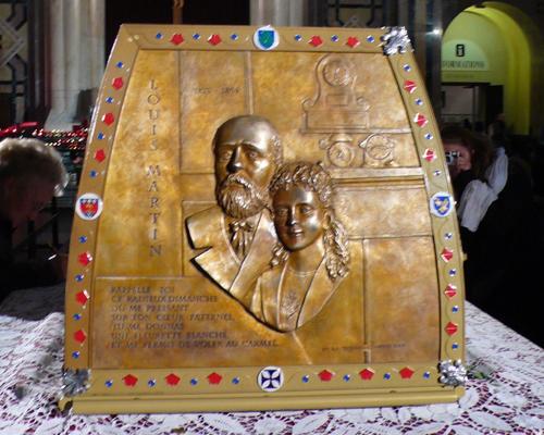 Reliques Louis et Zelie Martin (oct 2012)