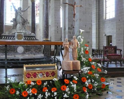 Reliques Louis et Zelie Martin (oct 2012)