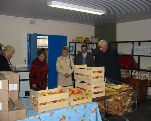 Présentation des stocks alimentaires