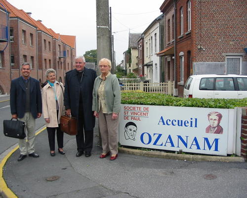 Entrée de l'accueil Ozanam