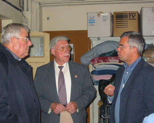 avec Raymond Dubet, le président
