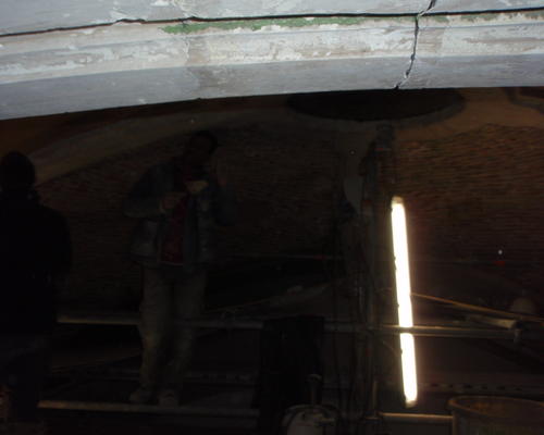 ON TRAVAILLE SOUS LA VOUTE