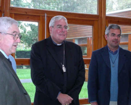 Avec Mgr Garnier