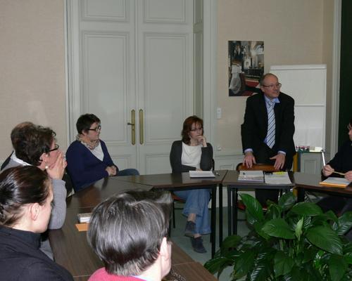 avec Jean, Michel et Caroline