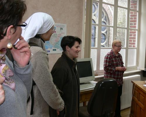 Les registres avec Nicole