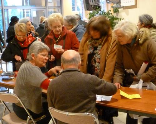 3 l'accueil par Anne Marie et Jean René