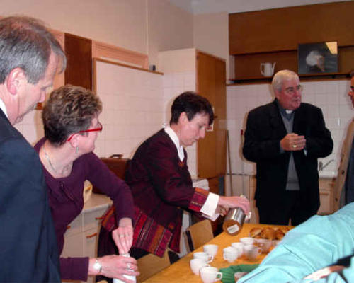 Un premier café !