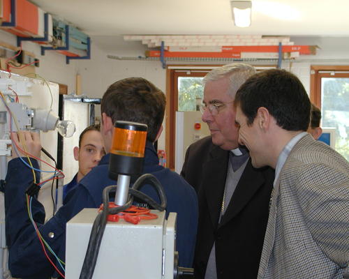 Au lycée technique de Louvroil