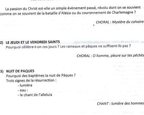 programme conférence de carême