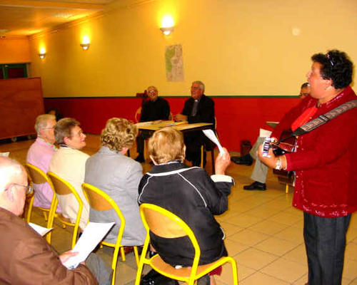 Bachant, 17 h accueil en chansons