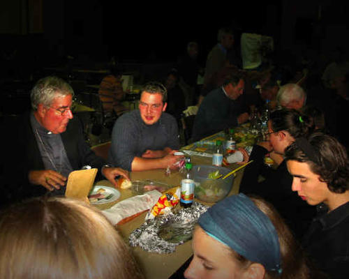 Souper avec les jeunes