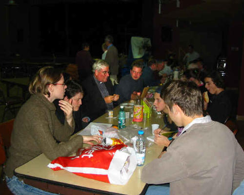 Partage d'un pique nique