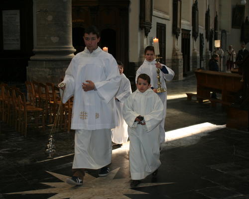 Les servants d'autel