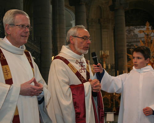 Mot d'accueil par le père André Merville