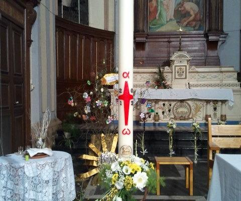 Merci à tous ceux qui sont vens nettoyer, ranger, fleurir l'église 