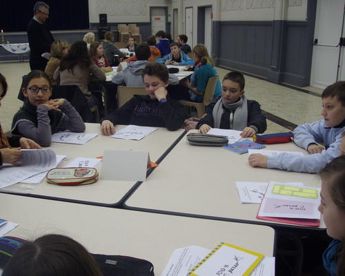 On a fait connaissance avec d'autres jeunes ....