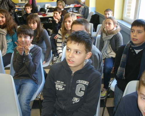 avec les jeunes de Brillon / Hasnon ....