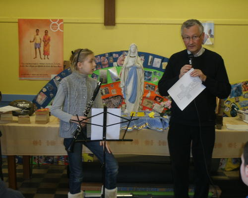 On y partage ses talents de musiciens ...