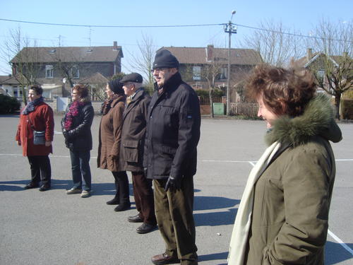 Les présentations se terminent...Nous sommes 21 personnes à partir.