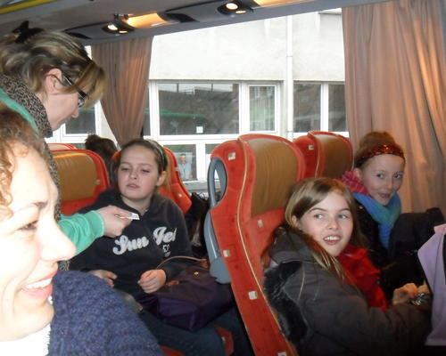 en bus .... Direction TIBERIADE