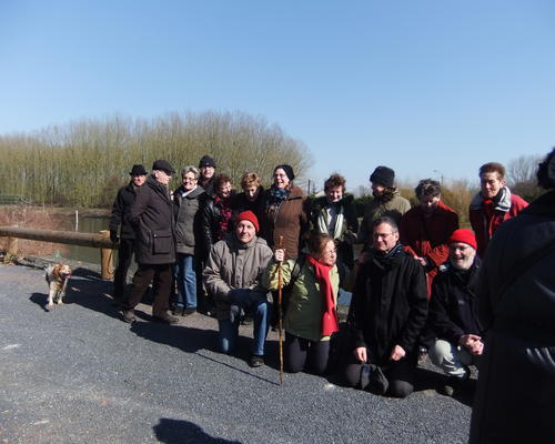 Bien difficile à faire une photo-souvenir. Plus personne ne bouge....ou PRESQUE!
