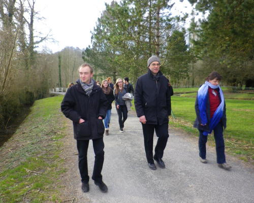 Christophe, père Eric et Fanny