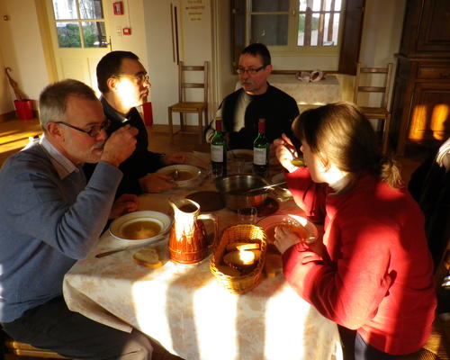 La table des animateurs...