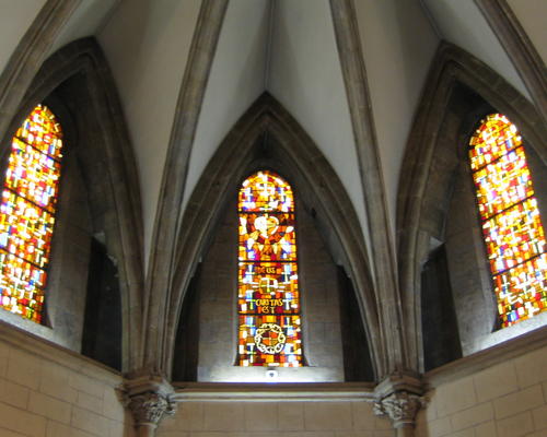 les vitraux du choeur