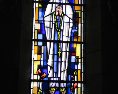 vitrail de la chapelle St Joseph