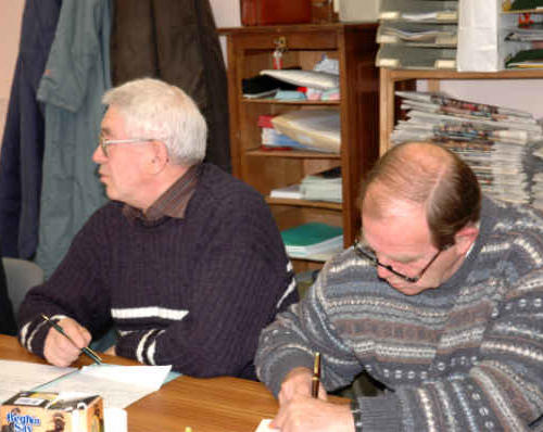 Michel Corduant et Xavier Bris